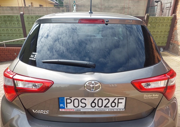 Toyota Yaris cena 62000 przebieg: 22638, rok produkcji 2019 z Pisz małe 154